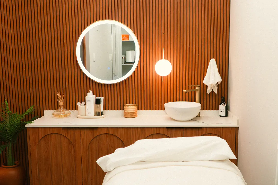 Detalle de cocina equipada