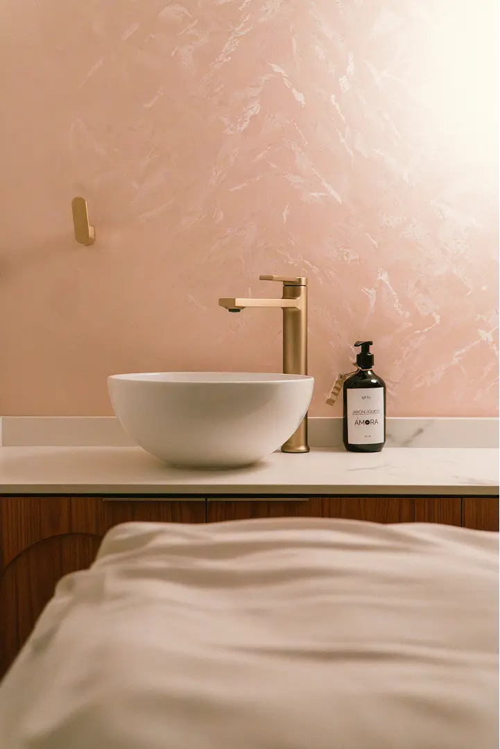 Detalle de decoración minimalista