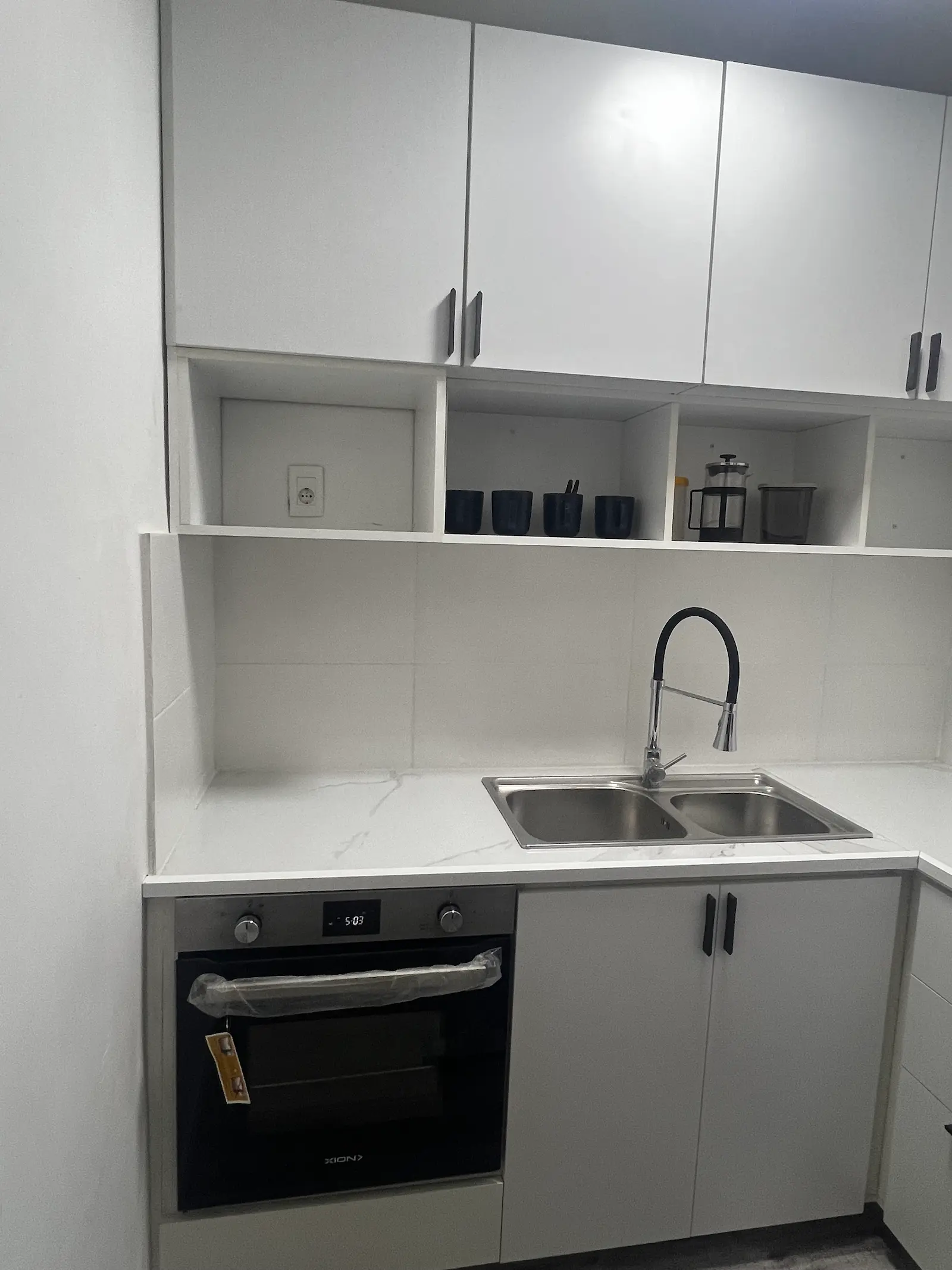 Espacio ordenado y práctico de la cocina