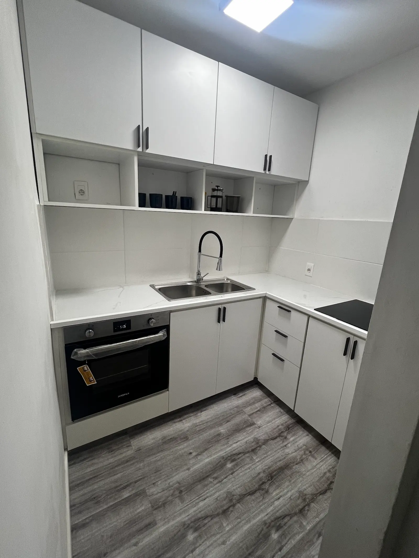 Vista completa del proyecto Azul finalizado