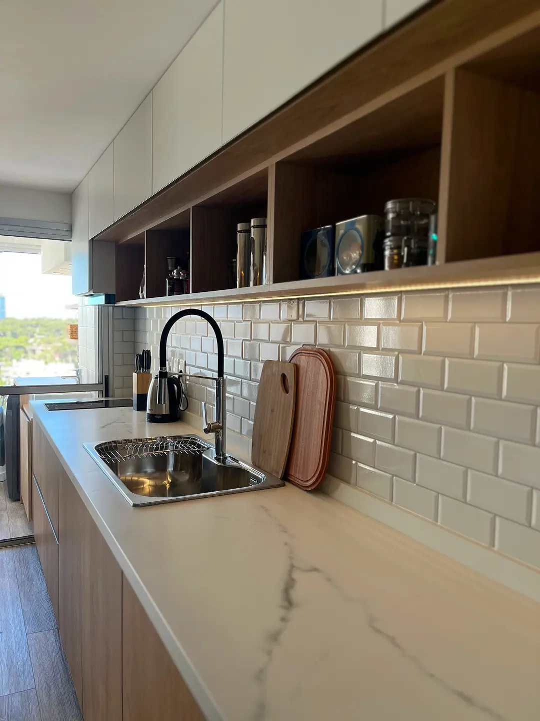 Baño principal con acabados de lujo