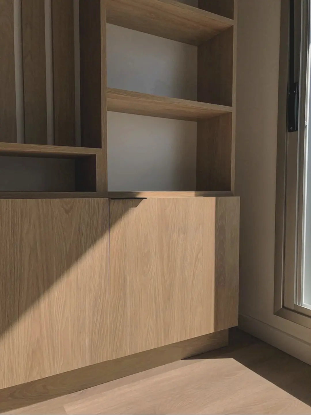 Vista del pasillo principal