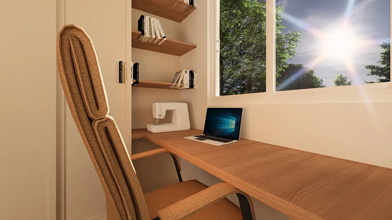 Detalle de mobiliario y decoración