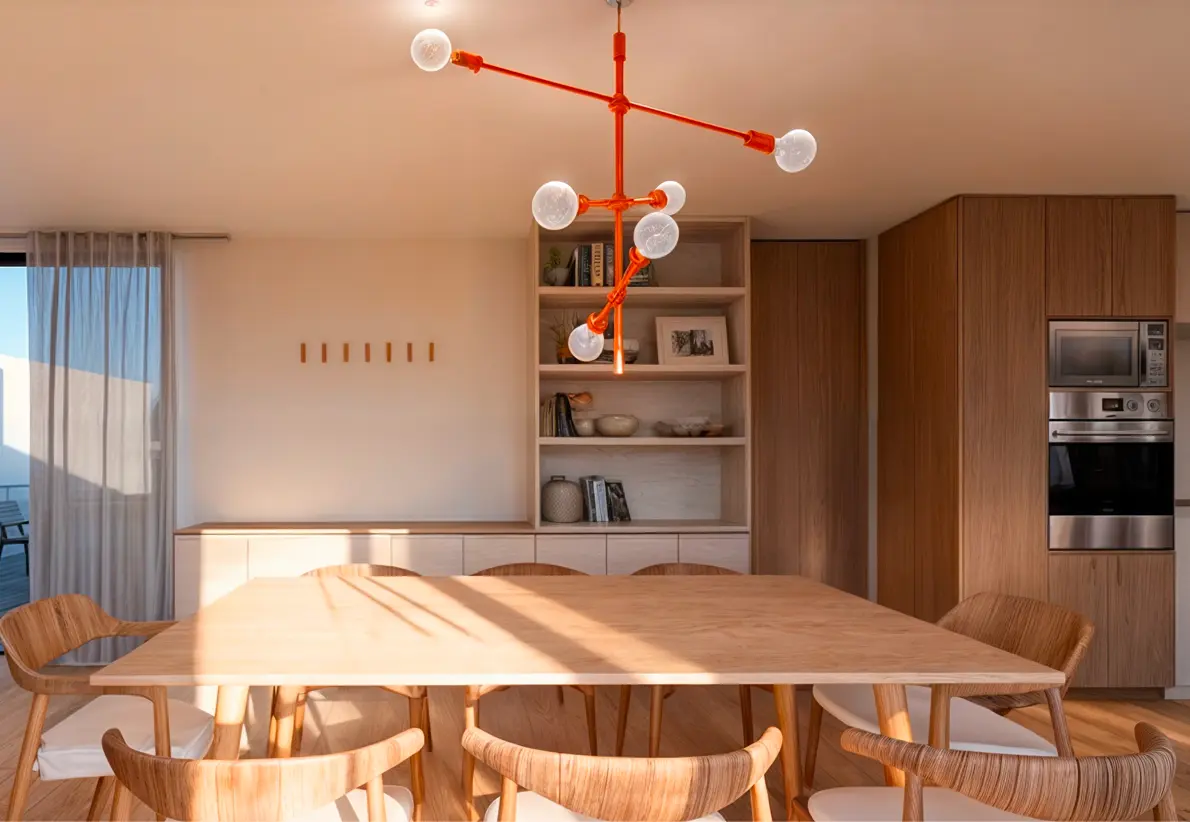 Dormitorio principal con diseño contemporáneo