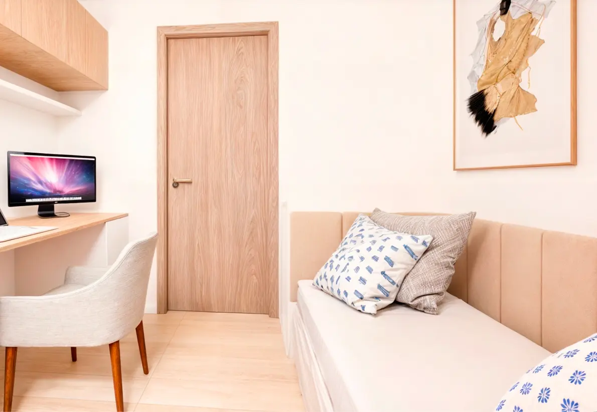 Detalle de decoración y accesorios