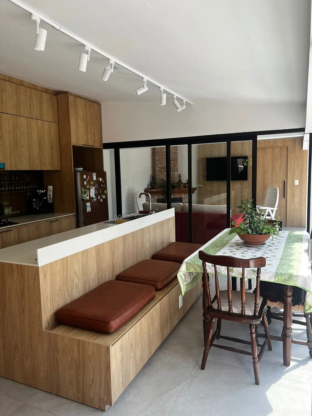 Vista final del proyecto Rosa